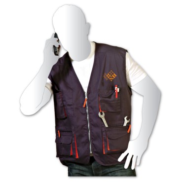 Abbigliamento uomo personalizzato con logo - Gilet Actiwear