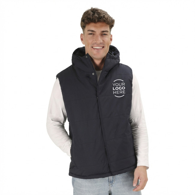 Gilet personalizzato - Gilet con cappuccio personalizzabile protezione vento e acqua