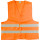Gilet d’emergenza personalizzabile Impression poliestere 150 D misure M XL XXL