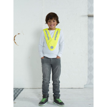 Abbigliamento alta visibilità personalizzato con logo aziendale - Gilet di sicurezza Cassidy | Bambini