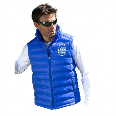 Gilet imbottito personalizzabile Result con zip integrale e tasche