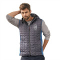 Gilet personalizzabile Daiber con cappuccio regolabile e zip frontale