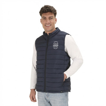 Gilet personalizzato - Gilet personalizzabile in poliestere 100% RPET leggero e impermeabile