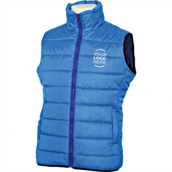 Gilet personalizzato - Gilet personalizzabile multitasche con cerniera frontale e poliestere traspirante