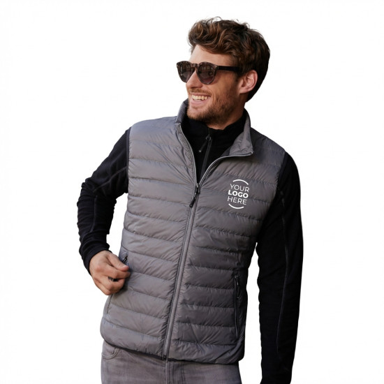 Gilet piumino personalizzabile daiber antivento idrorepellente uomo