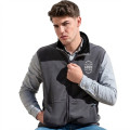 Gilet senza maniche personalizzabile con zip e tasche laterali