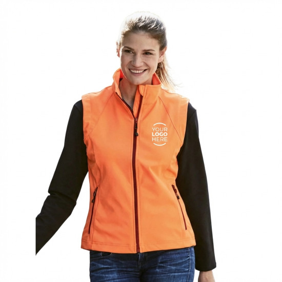 Gilet smanicato daiber antivento idrorepellente personalizzabile