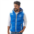 Gilet smanicato personalizzabile Daiber antivento con cappuccio regolabile