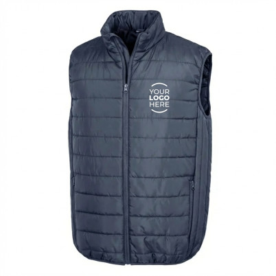 Gilet smanicato personalizzabile Result imbottito antivento comfort