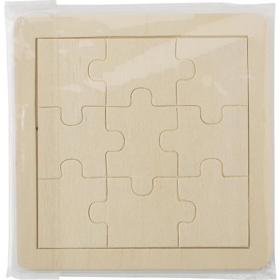 Gioco del puzzle personalizzabile in legno Alvaro