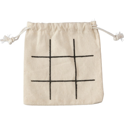 Gioco tris in legno naturale Waltraud