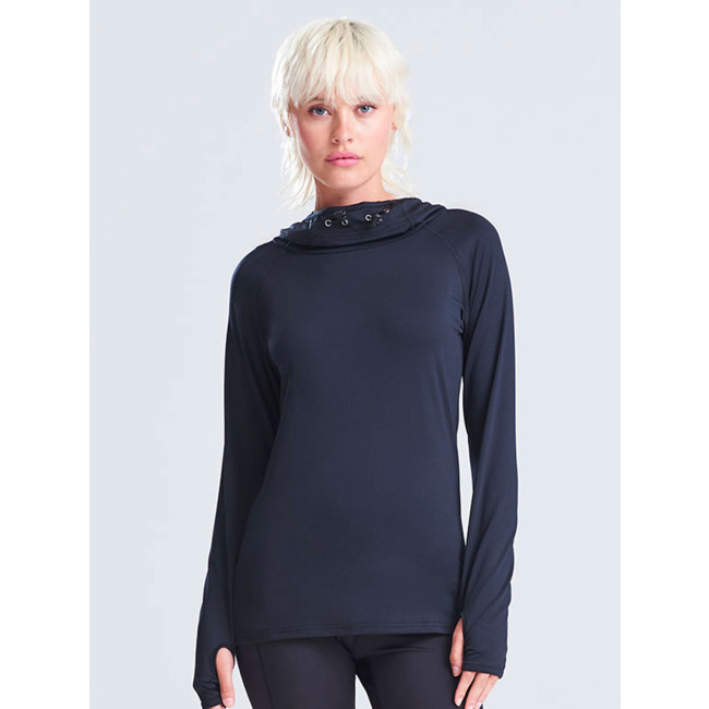 Girlie Cool Cowl Neck Top