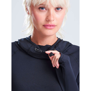 Girlie Cool Cowl Neck Top