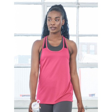 Canotte donna personalizzate con logo - Girlie Cool Smooth Workout Vest
