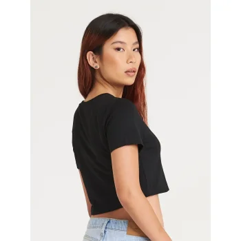 Girlie Tri-Blend Cropped T
