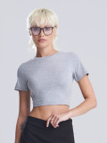 Girlie Tri-Blend Cropped T