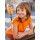 T-shirt personalizzata Daiber in cotone organico manica corta ragazza