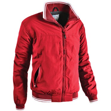 Giubbotto personalizzabile in nylon con interno in pile caldo