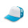 Mesh Cap personalizzabile Black Spider con pannelli in mesh e visiera rigida