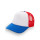 Mesh Cap personalizzabile Black Spider con pannelli in mesh e visiera rigida