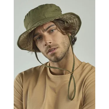 Cappello western personalizzabile Atlantis in cotone canvas organico