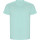 T-shirt personalizzabile in cotone biologico modello tubolare con cuciture decorative