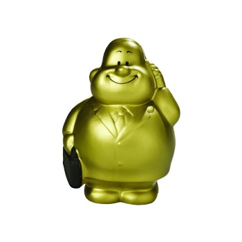 Gadget antistress personalizzati con logo - Golden Bert®100% Polyur