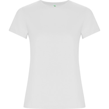 T-shirt personalizzabile in cotone organico con cuciture decorative