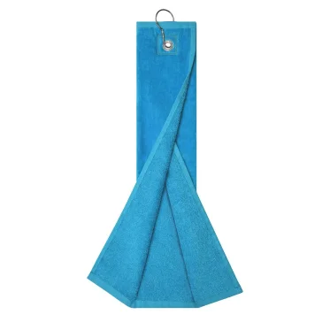 Golf Towel personalizzabile Myrtle Beach 100% cotone con moschettone