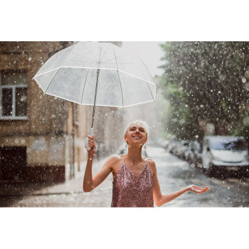 Ombrello personalizzato con logo - GOTA - Ombrello manuale da 23"