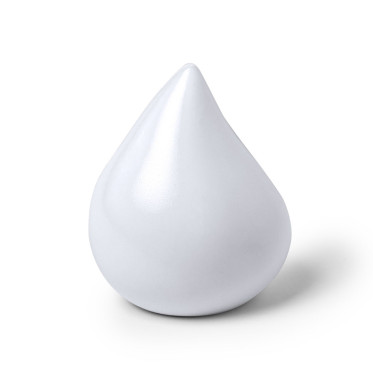 Antistress personalizzabile a forma di goccia colore vivace ergonomico