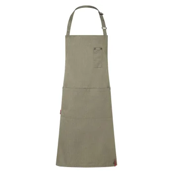 Grembiule con pettorina stile denim ROCK CHEF®-Stage2