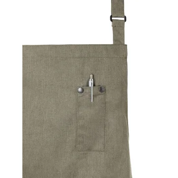 Grembiule con pettorina stile denim ROCK CHEF®-Stage2