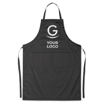 Grembiuli da cucina personalizzati - Grembiule da cucina personalizzabile con tasche e cintura regolabile