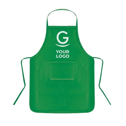 Grembiule personalizzabile con tascone laterale in tessuto resistente