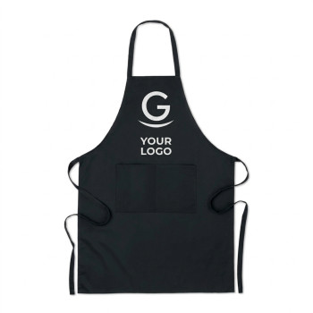 Grembiuli da cucina personalizzati - Grembiule personalizzabile in cotone organico 200gr con tasche frontali