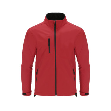 Giacca soft shell personalizzabile ecologica con membrana impermeabile 8000 mm