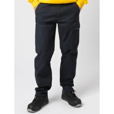 Pantalone Multitasche Personalizzabile Black Spider HiViz Elasticizzato