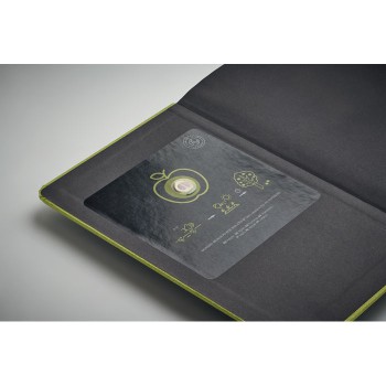 Taccuini A5 Personalizzati - GROW - Notebook A5 in carta riciclata