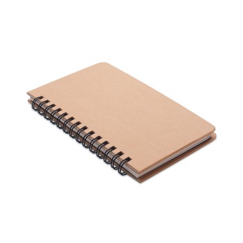 Taccuino quaderno personalizzato con logo - GROWNOTEBOOK™ - Notebook in legno di pino