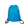 Sacca personalizzabile Black Spider in poliestere resistente 210D 34x41 cm