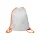 Sacca personalizzabile Black Spider in poliestere resistente 210D 34x41 cm