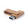 Chiavetta USB 16 GB personalizzabile in legno di bambù twist