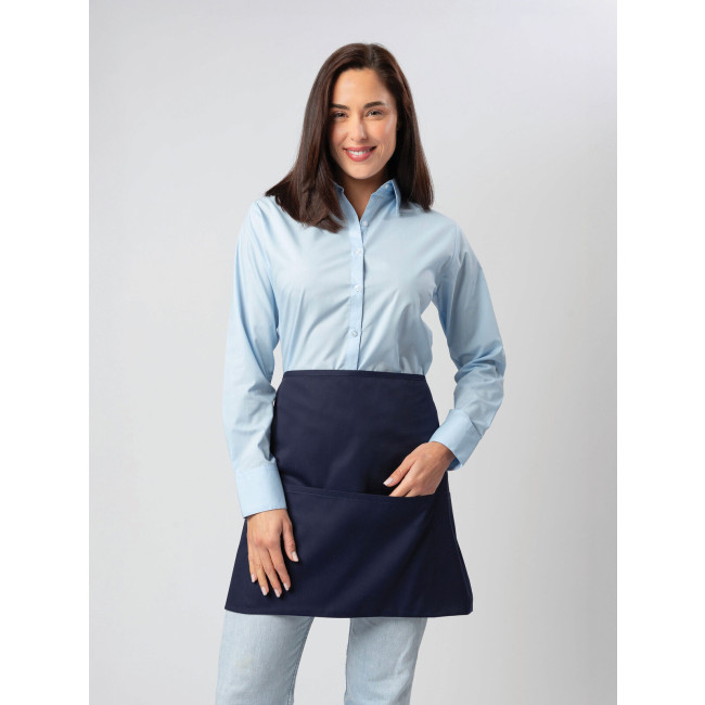 Half apron with large pocket