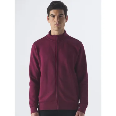 Felpa con zip intera personalizzabile Black Spider cotone e poliestere