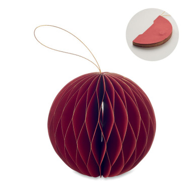 Gancio pieghevole in carta per palline di Natale magnetico