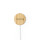 Caricabatterie wireless personalizzabile in bambù con magnete adesivo 3M