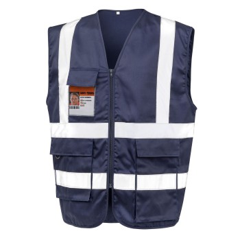 Canotta personalizzata con logo - Heavy Duty Polycotton Security Vest