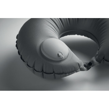 Cuscini da viaggio personalizzati con logo - HEDDOW - Cuscino da viaggio gonfiabile