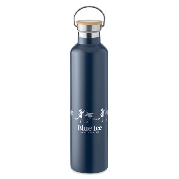 Borracce termiche personalizzate con logo - HELSINKI LARGE - Thermos doppio strato 1L